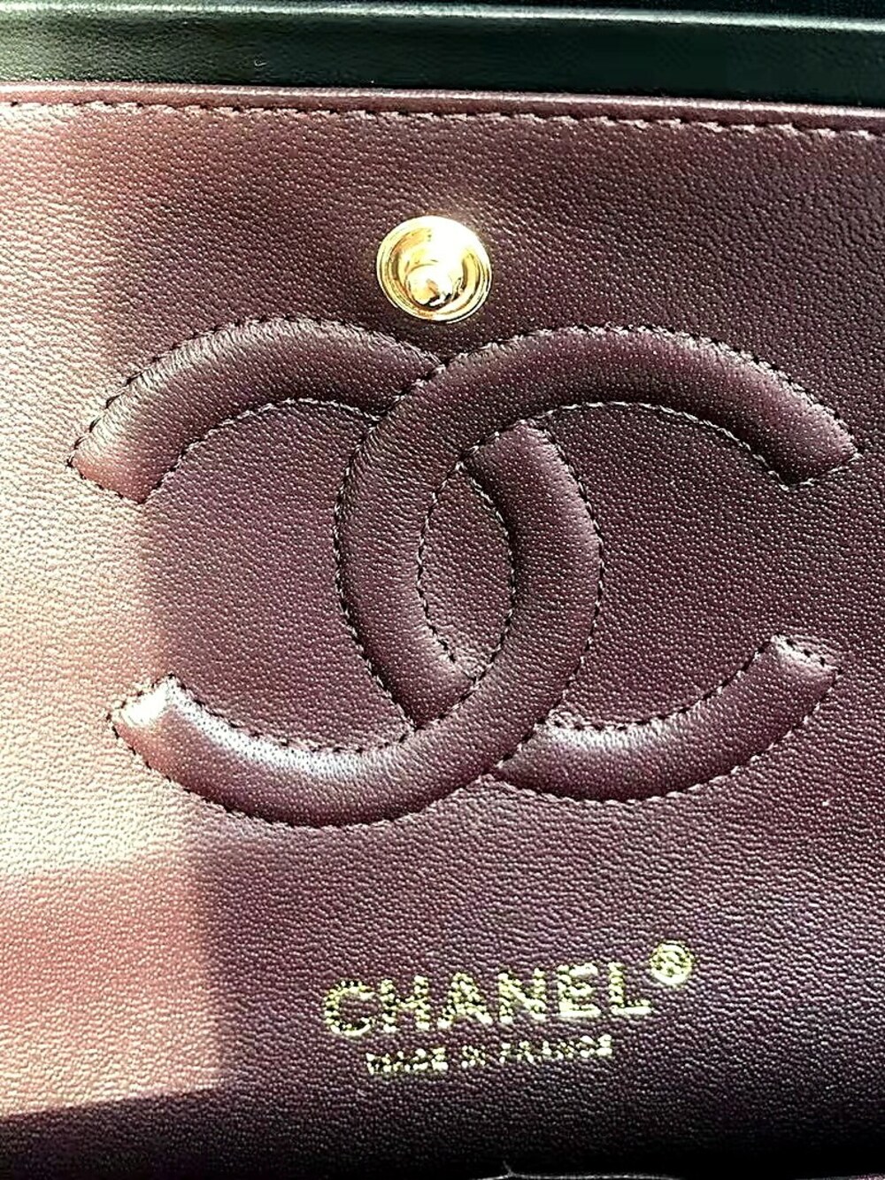 Chanel Black Quilted Classic Flap Bag with Gold Hardware - Picture 3 of 6